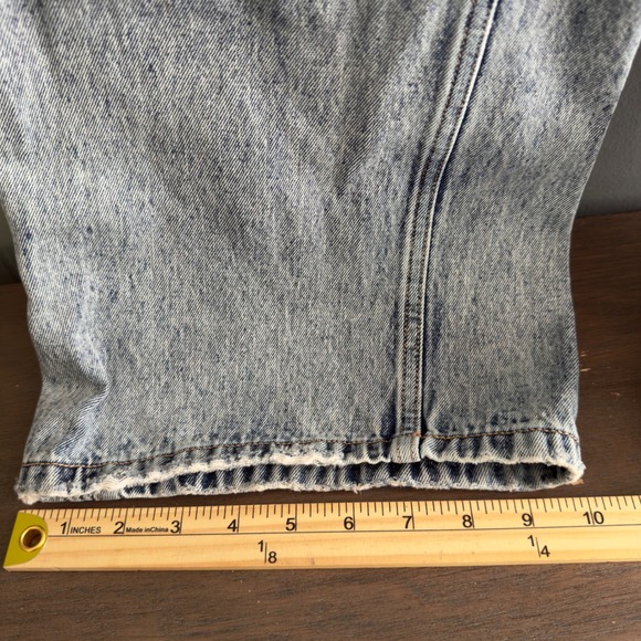 Hollister Low-Rise Baggy Jeans 6R W28 Regular 100% Cotton Y2K Skater Grunge - Picture 8 of 10